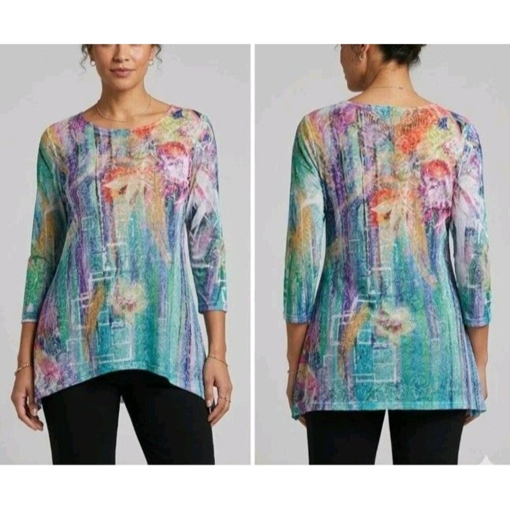 Katharina Marie Blouse Size L Paisley USA